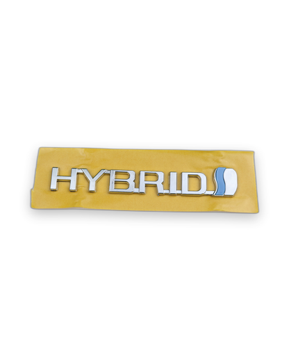 Hybrid Krom Bagaj Yazısı Toyota Uyumlu