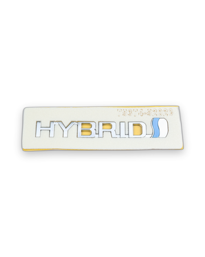 Hybrid Krom Bagaj Yazısı Toyota Uyumlu