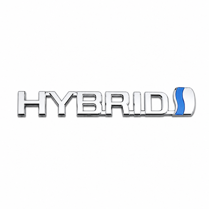 Hybrid Krom Bagaj Yazısı Toyota Uyumlu