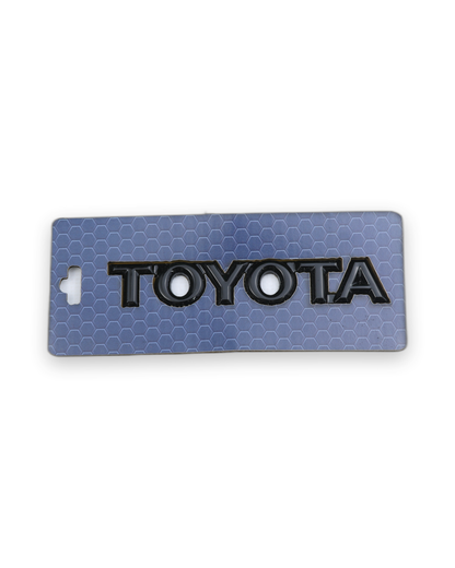 Toyota Siyah Bagaj Yazısı Toyota Uyumlu