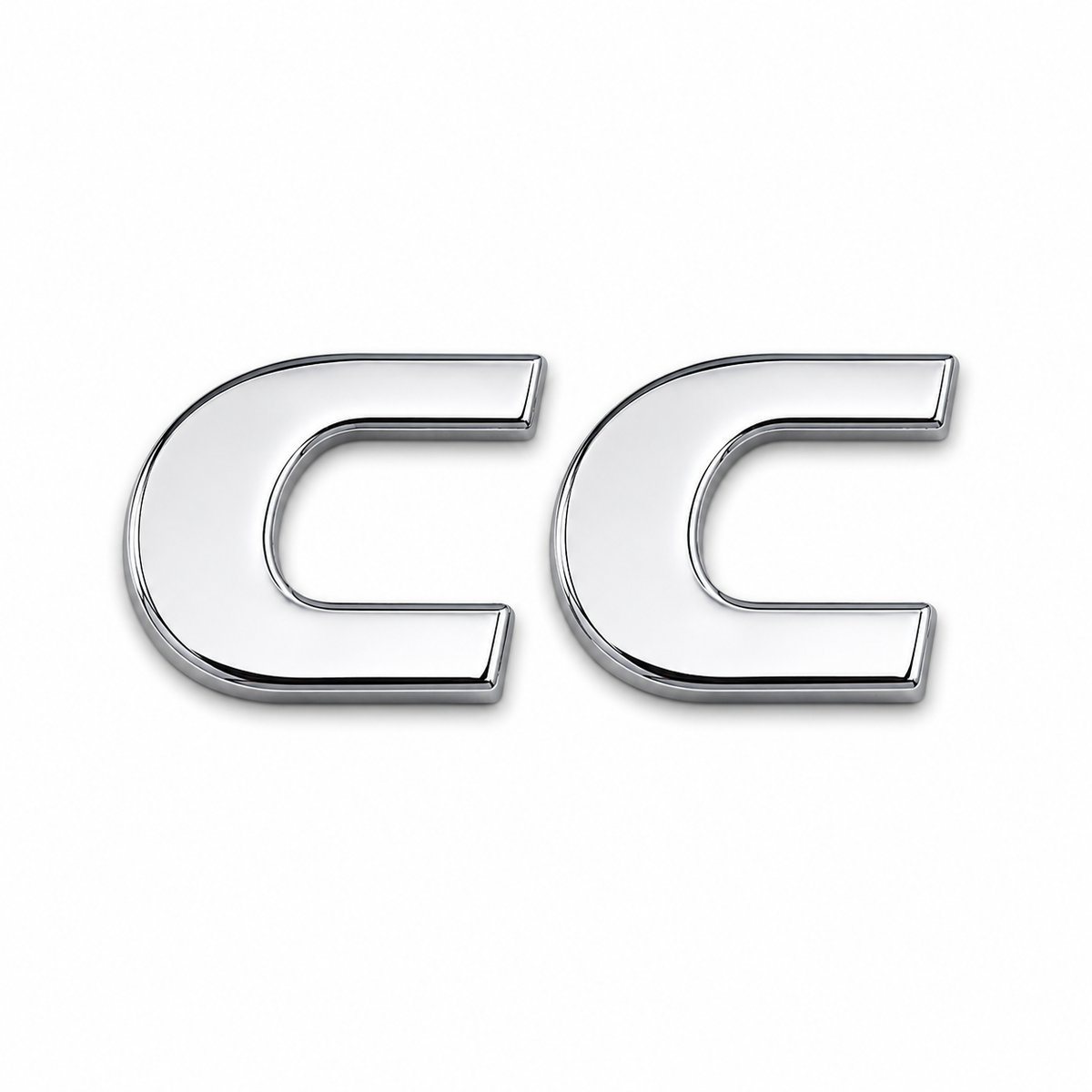 CC Küçük varyant Krom Bagaj Yazısı Volkswagen Uyumlu