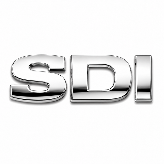 SDI Krom Bagaj Yazısı Volkswagen Uyumlu