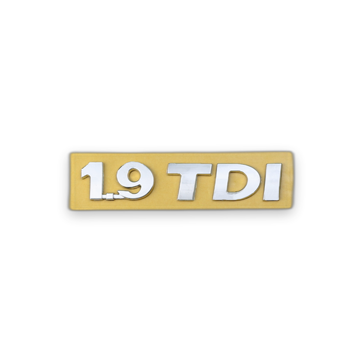 1.9 TDI Volkswagen 1.9 TDI yazısı Krom Bagaj Yazısı Volkswagen Uyumlu