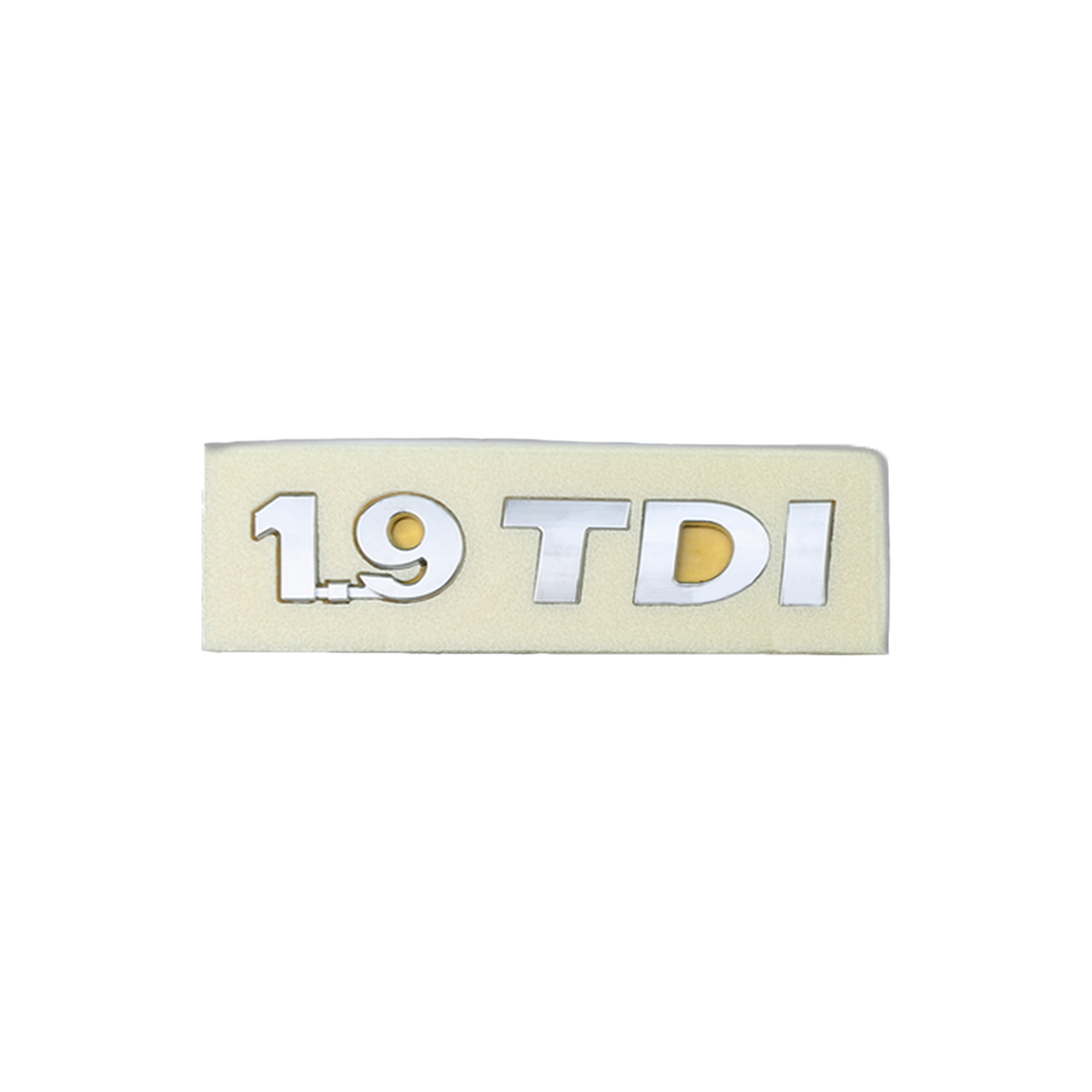 1.9 TDI Volkswagen 1.9 TDI yazısı Krom Bagaj Yazısı Volkswagen Uyumlu