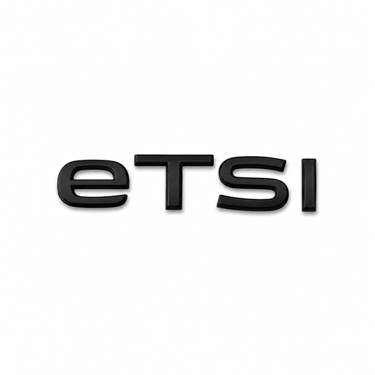 ETSI Siyah Bagaj Yazısı Volkswagen Uyumlu