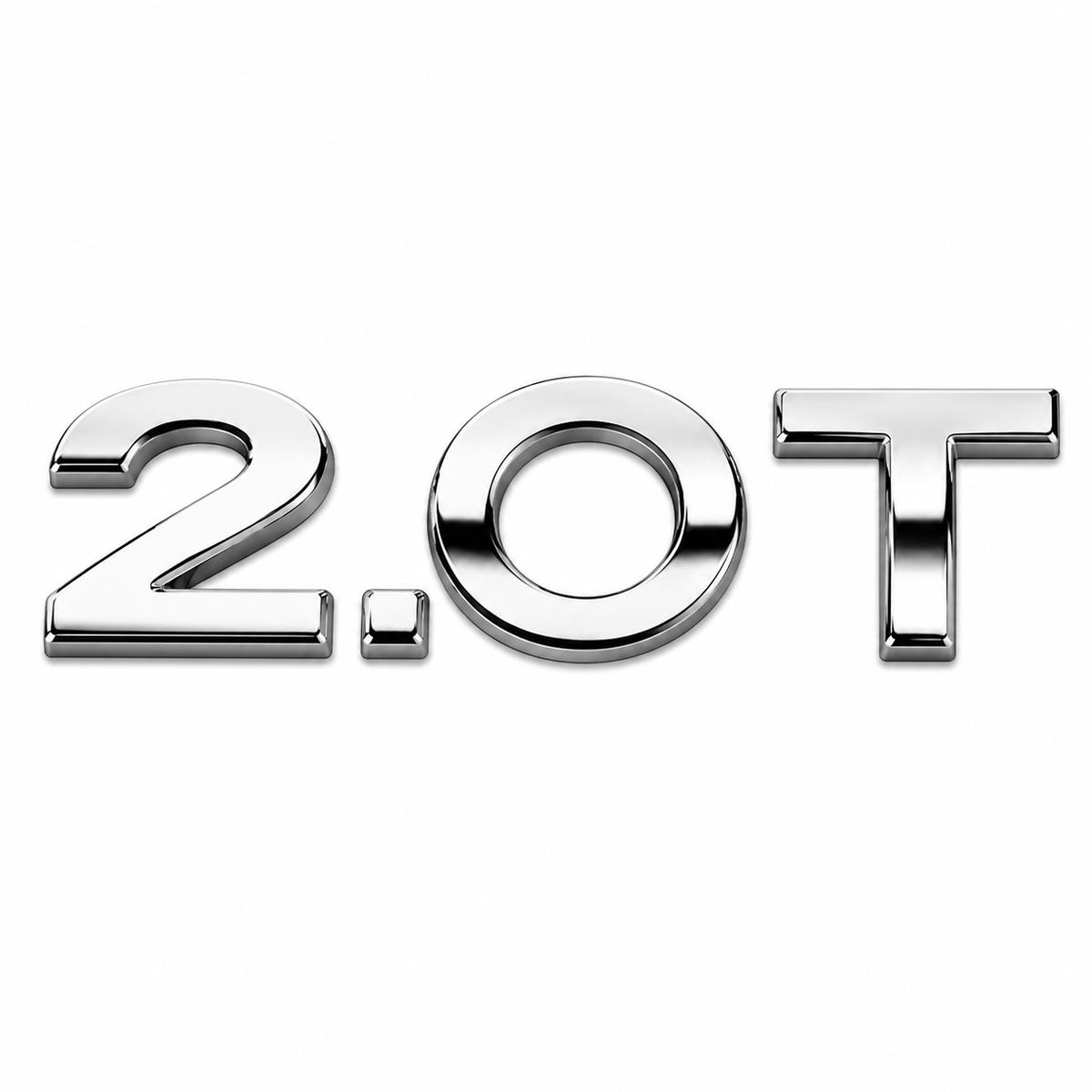 2.0T 2006-2011 Krom Bagaj Yazısı Volkswagen Uyumlu