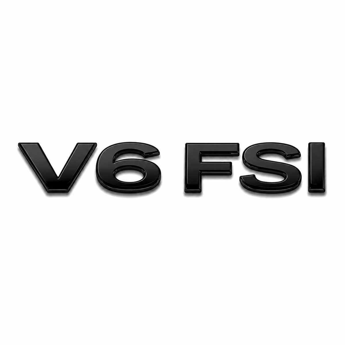 V6 FSI Siyah Bagaj Yazısı Volkswagen Uyumlu