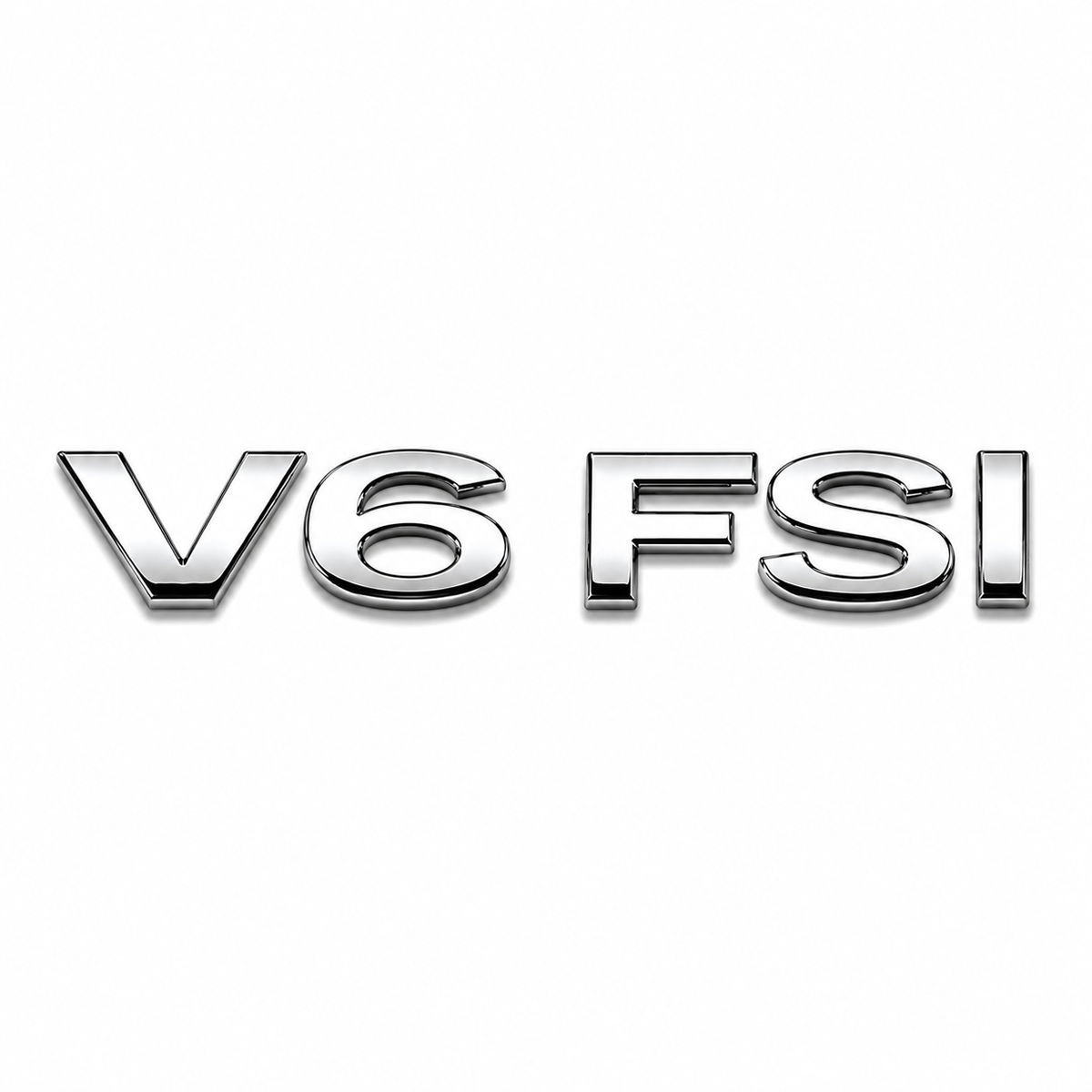 V6 FSI Krom Bagaj Yazısı Volkswagen Uyumlu