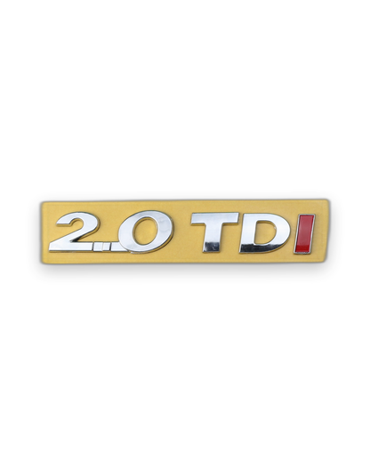 2.0 TDI 2016-2020 Kırmızı Bagaj Yazısı Volkswagen Uyumlu