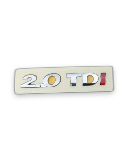 2.0 TDI 2016-2020 Kırmızı Bagaj Yazısı Volkswagen Uyumlu