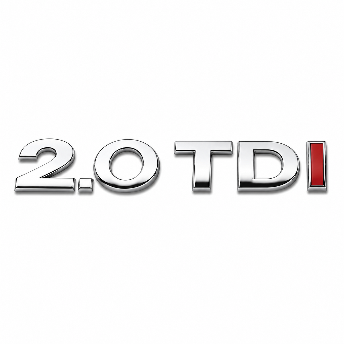 2.0 TDI 2016-2020 Kırmızı Bagaj Yazısı Volkswagen Uyumlu