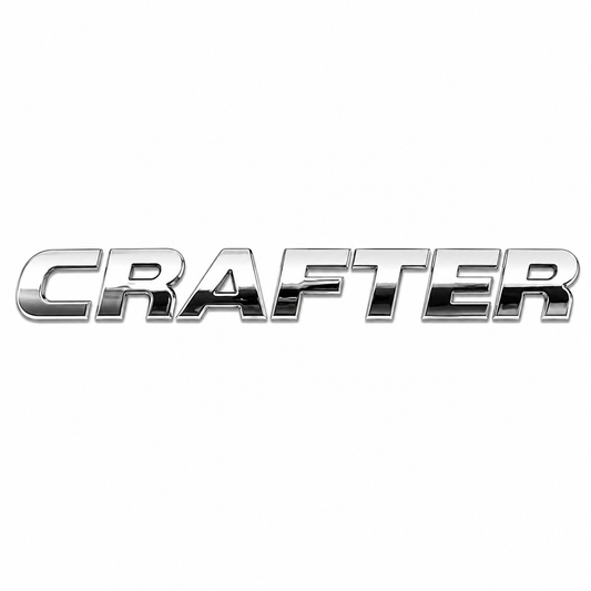 Crafter Krom Bagaj Yazısı Volkswagen Uyumlu