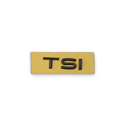 TSI Siyah Bagaj Yazısı Volkswagen Uyumlu