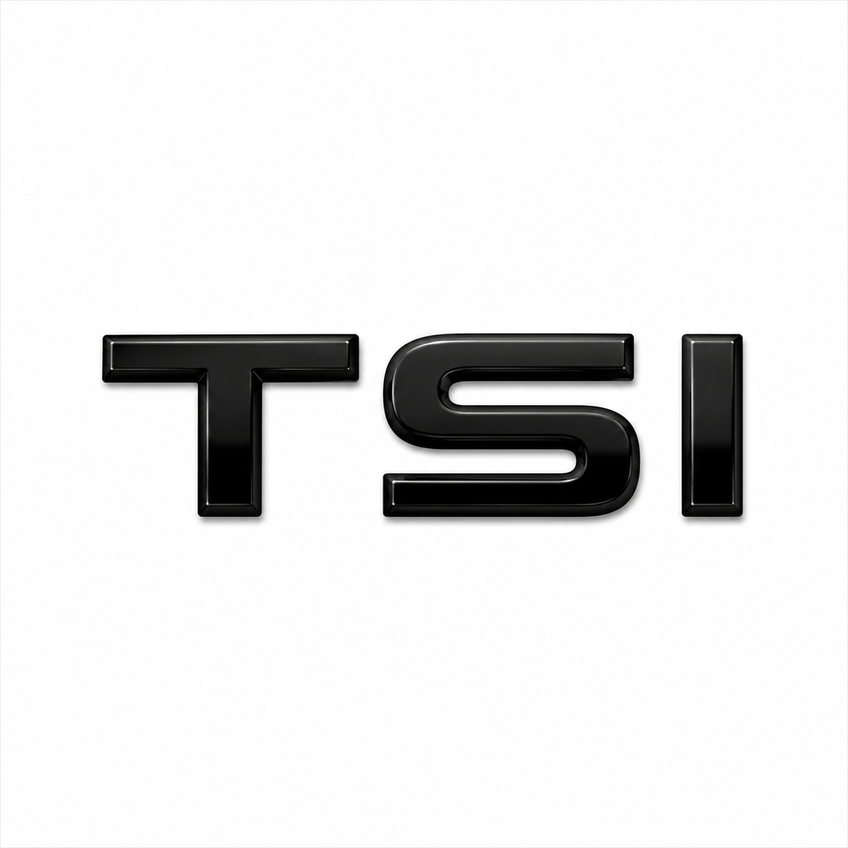 TSI Siyah Bagaj Yazısı Volkswagen Uyumlu