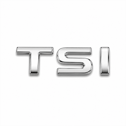 TSI Krom Bagaj Yazısı Volkswagen Uyumlu