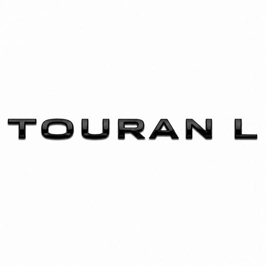 Touran L Siyah Bagaj Yazısı Volkswagen Uyumlu