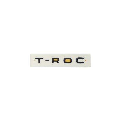 T-Roc Volkswagen T-Roc yazısı Siyah Bagaj Yazısı Volkswagen Uyumlu