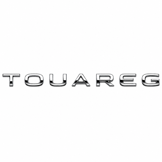 Touareg Büyük Krom Bagaj Yazısı Volkswagen Uyumlu