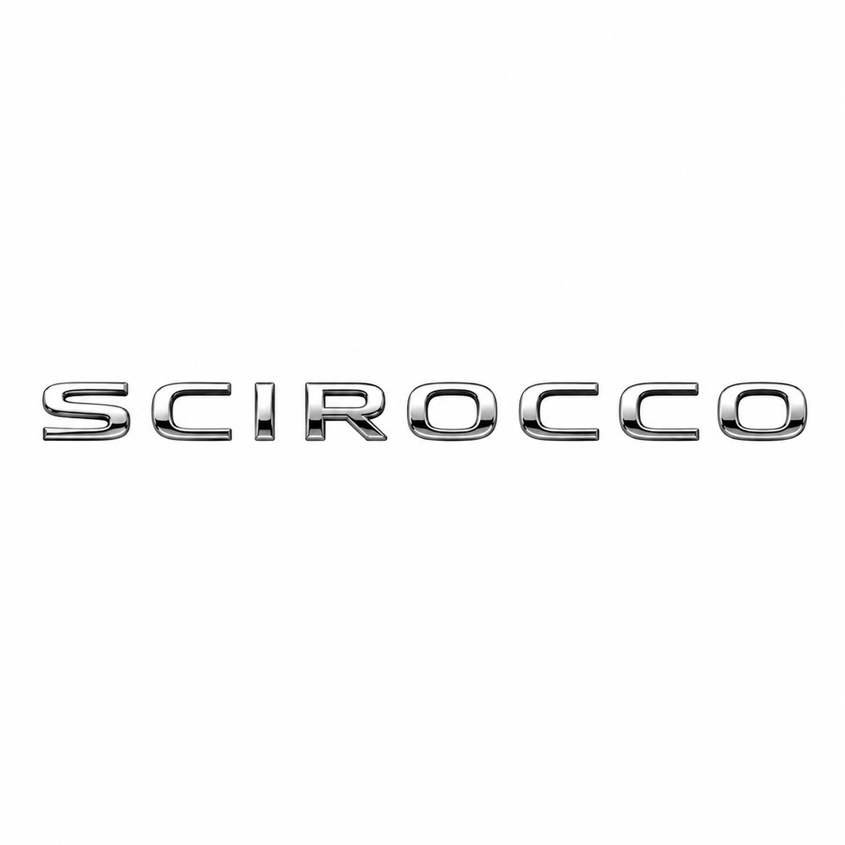 Scirocco Krom Bagaj Yazısı Volkswagen Uyumlu