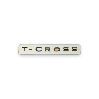 T-CROSS Siyah Bagaj Yazısı Volkswagen Uyumlu