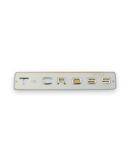 T-Cross Krom Bagaj Yazısı Volkswagen Uyumlu