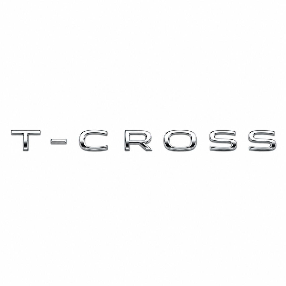 T-Cross Krom Bagaj Yazısı Volkswagen Uyumlu