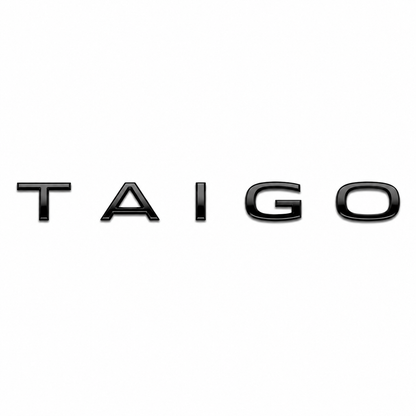 Taigo Siyah Bagaj Yazısı Volkswagen Uyumlu
