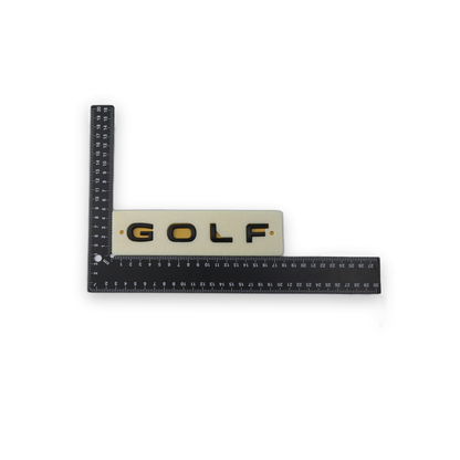 Golf Siyah Bagaj Yazısı Volkswagen Uyumlu