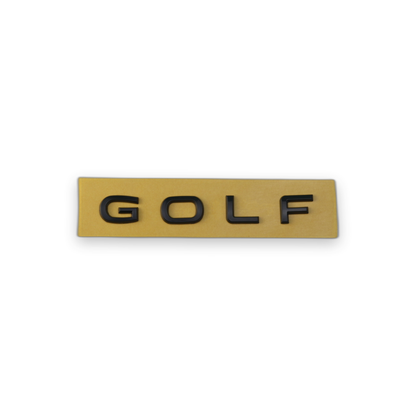 Golf Siyah Bagaj Yazısı Volkswagen Uyumlu