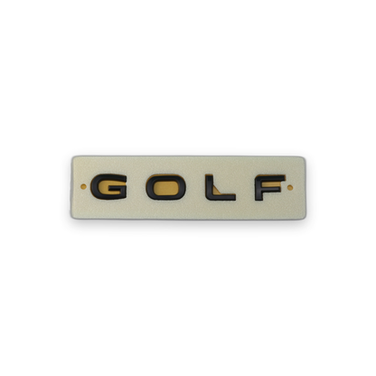 Golf Siyah Bagaj Yazısı Volkswagen Uyumlu