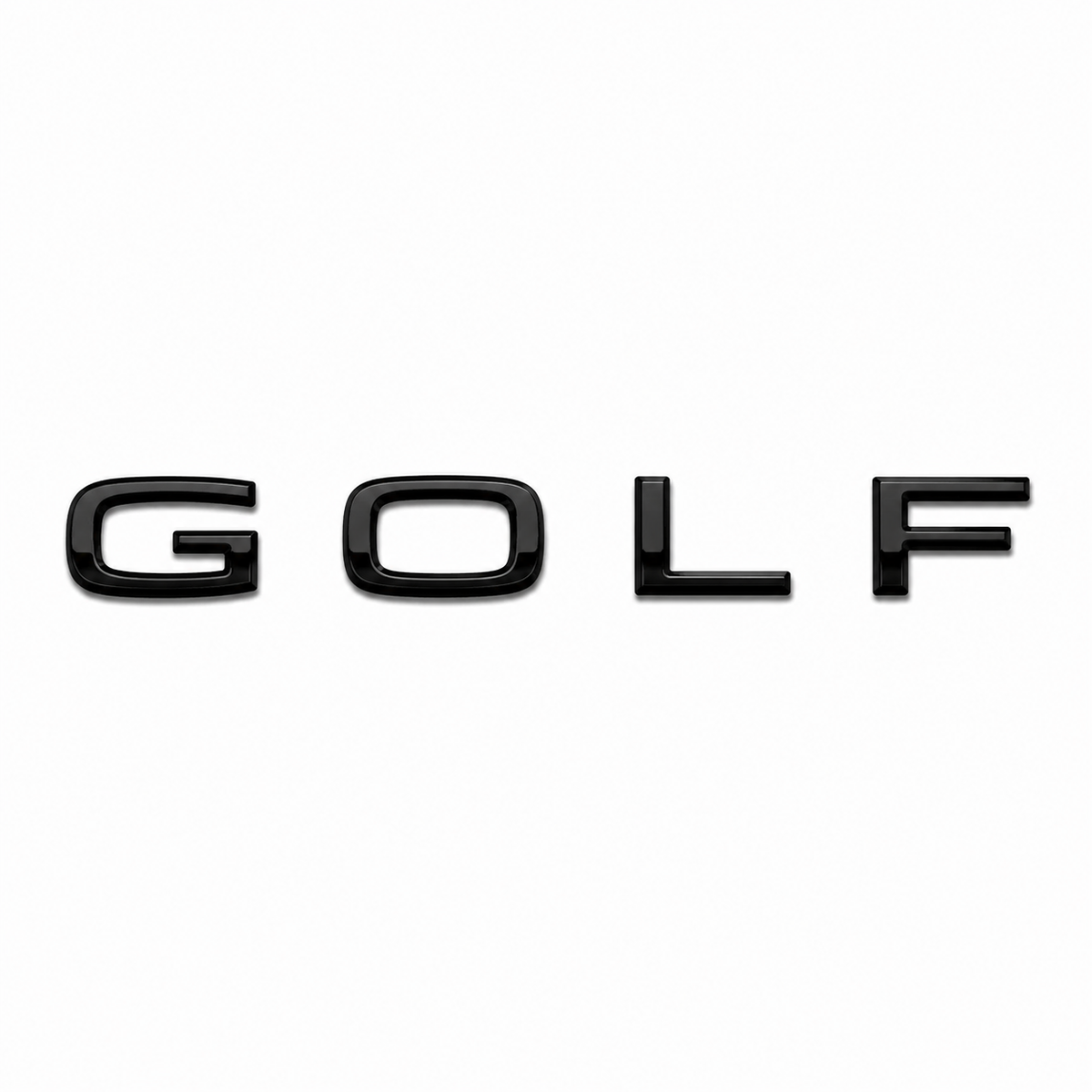Golf Siyah Bagaj Yazısı Volkswagen Uyumlu