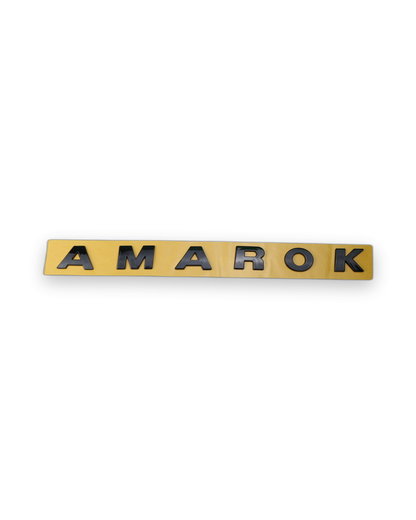 Amarok Siyah Bagaj Yazısı Volkswagen Uyumlu