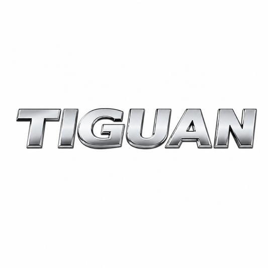 Tiguan Büyük, 2016-17 Krom Bagaj Yazısı Volkswagen Uyumlu