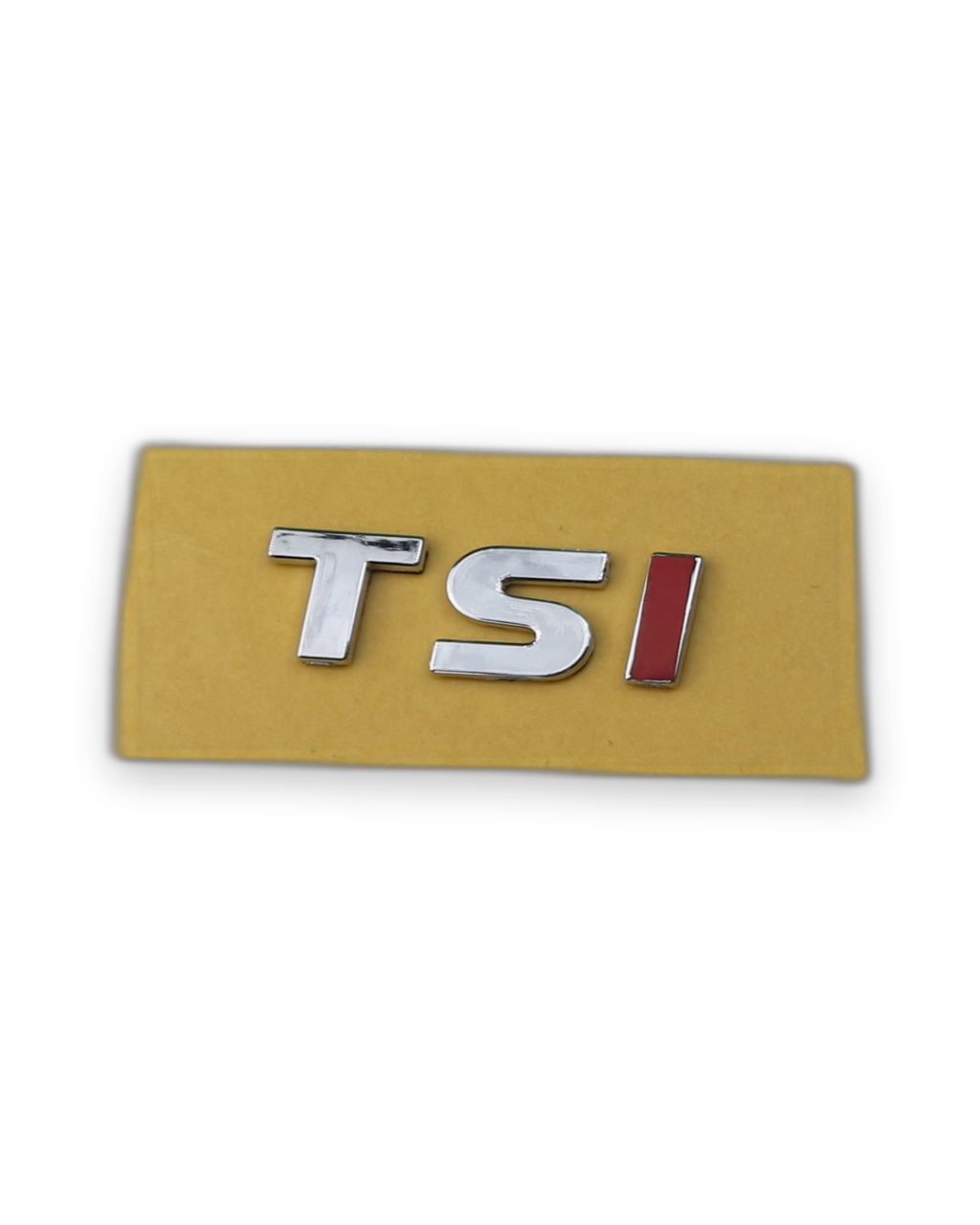 TSI Tek yazı Kırmızı Bagaj Yazısı Volkswagen Uyumlu