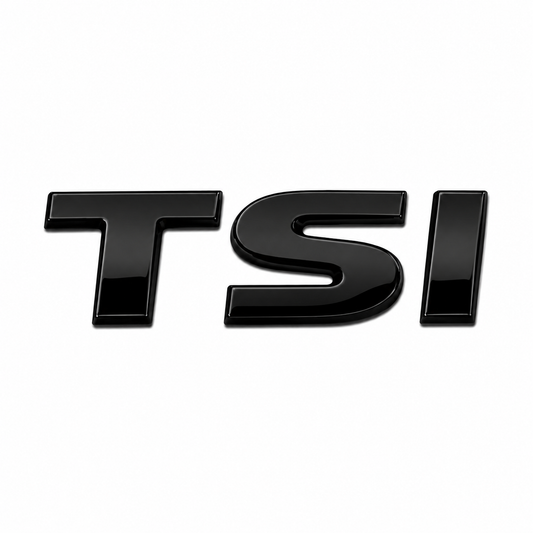 TSI Siyah Bagaj Yazısı Volkswagen Uyumlu