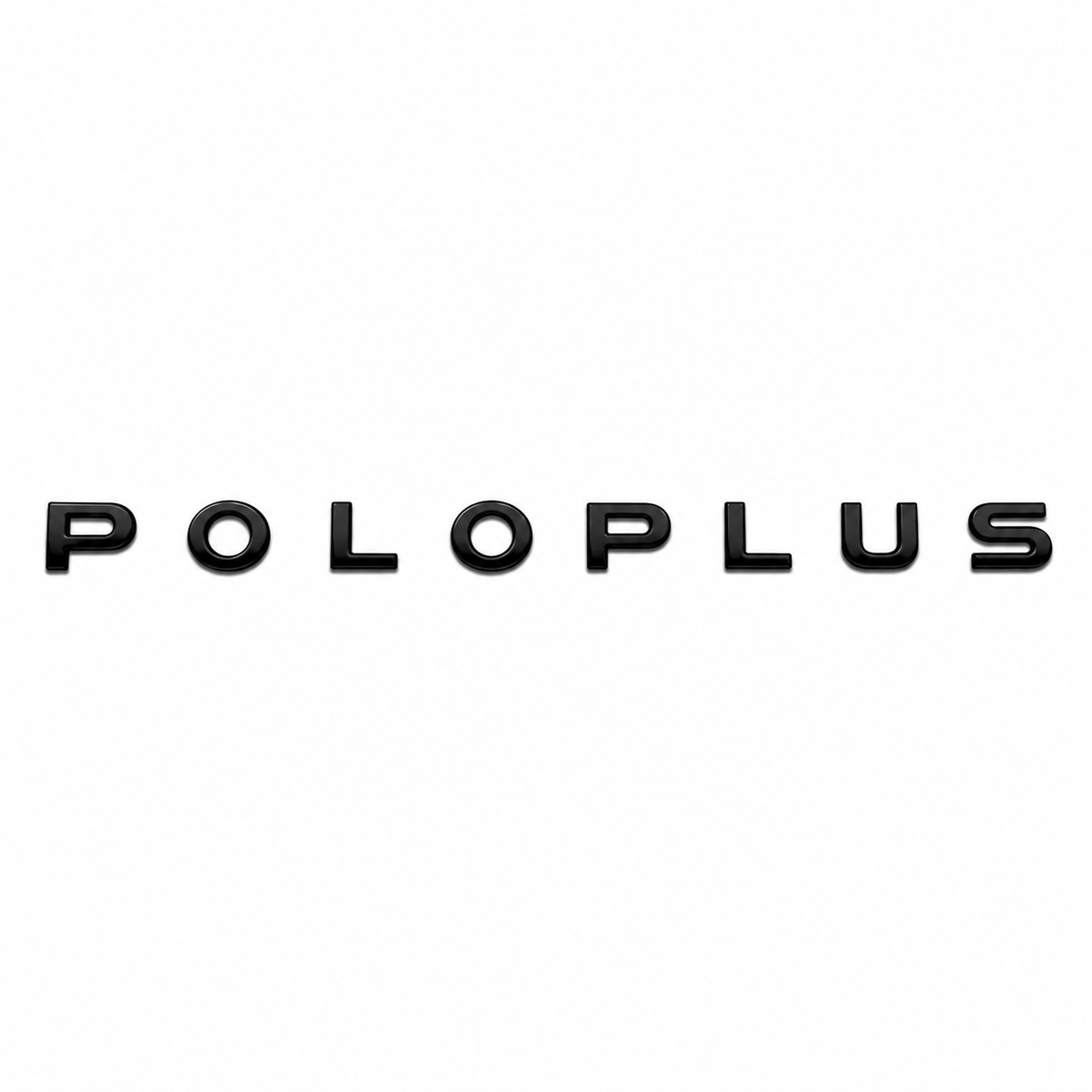 Polo Plus Siyah Bagaj Yazısı Volkswagen Uyumlu