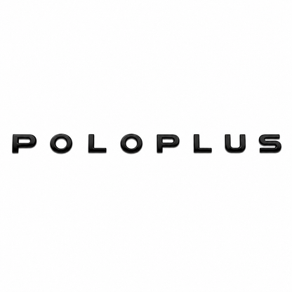 Polo Plus Siyah Bagaj Yazısı Volkswagen Uyumlu