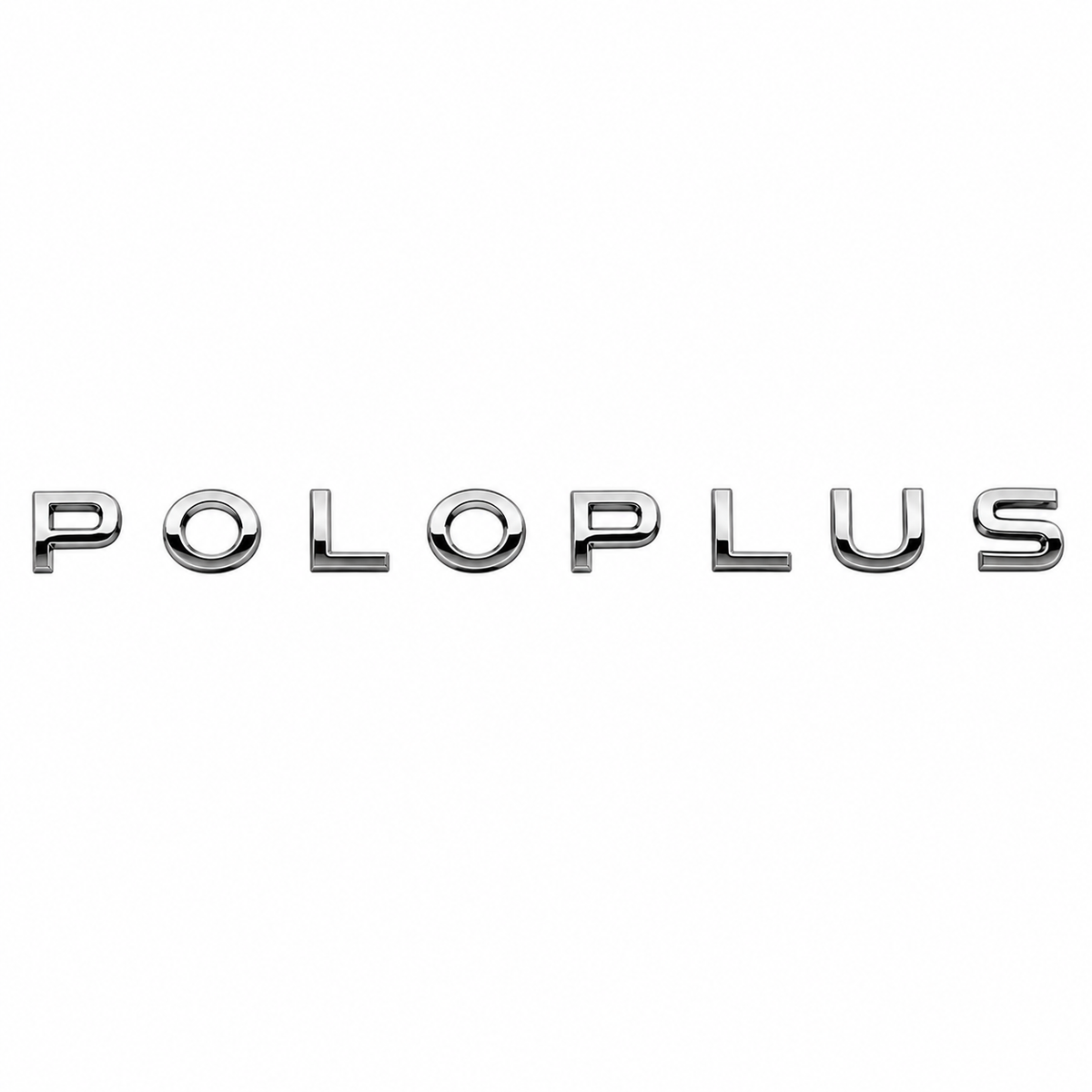 Polo Plus Krom Bagaj Yazısı Volkswagen Uyumlu