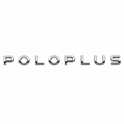 Polo Plus Krom Bagaj Yazısı Volkswagen Uyumlu
