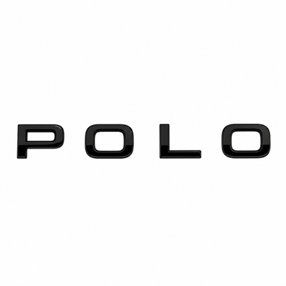 Polo 2019-2020 Siyah Bagaj Yazısı Volkswagen Uyumlu
