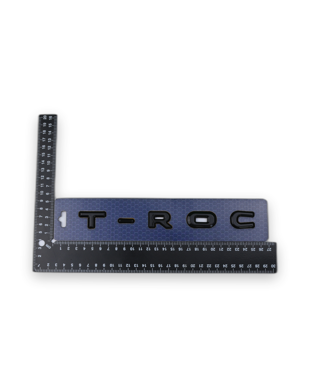 T-ROC 220x23 mm Siyah Bagaj Yazısı Volkswagen Uyumlu