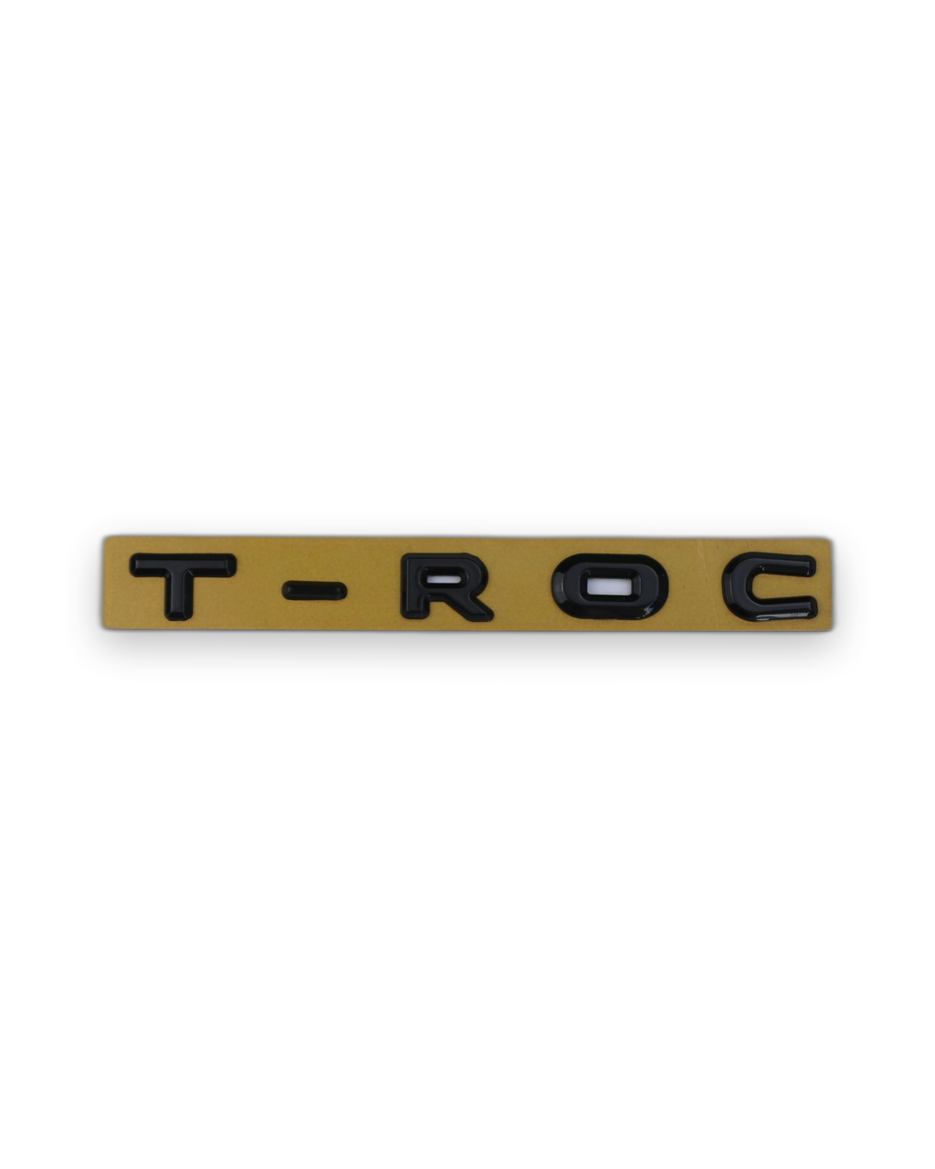 T-ROC 220x23 mm Siyah Bagaj Yazısı Volkswagen Uyumlu