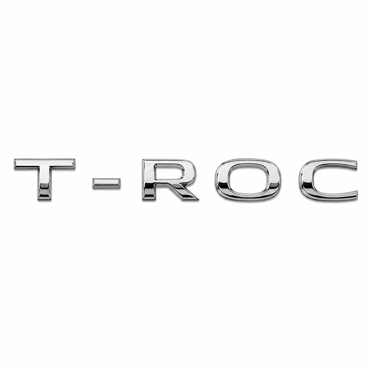 T-Roc 2018 sonrası Krom Bagaj Yazısı Volkswagen Uyumlu