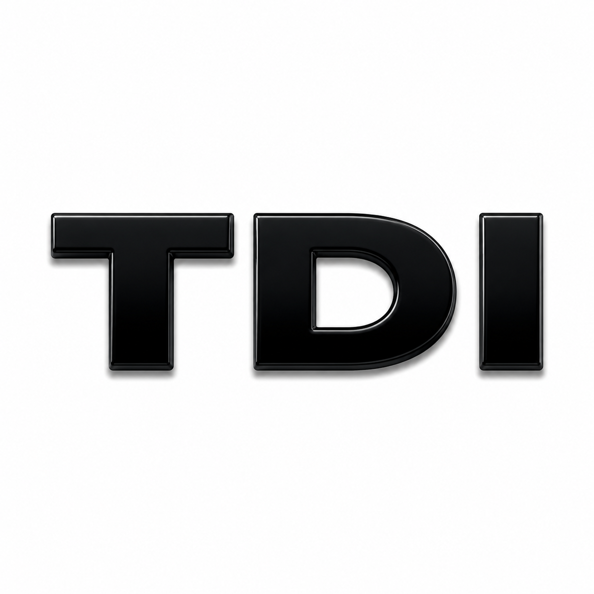 TDI Lacivert Bagaj Yazısı Volkswagen Uyumlu