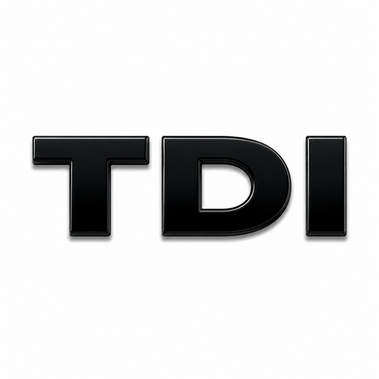 TDI Lacivert Bagaj Yazısı Volkswagen Uyumlu