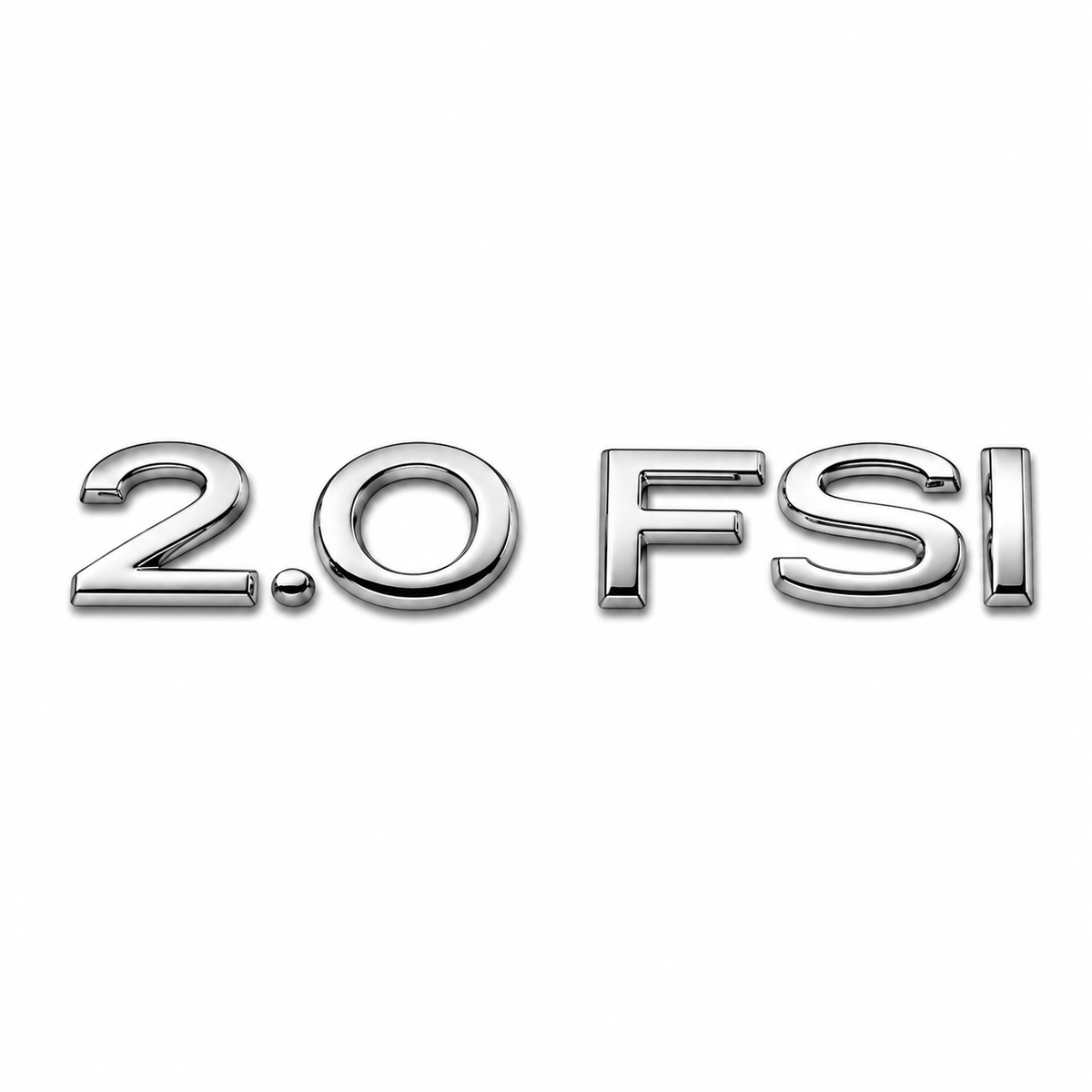 2.0 FSI Krom Bagaj Yazısı Volkswagen Uyumlu