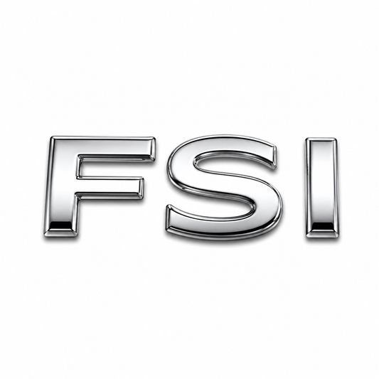 FSI Krom Bagaj Yazısı Volkswagen Uyumlu