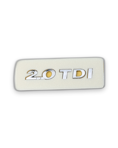 2.0 TDI 2016-2020 Krom Bagaj Yazısı Volkswagen Uyumlu