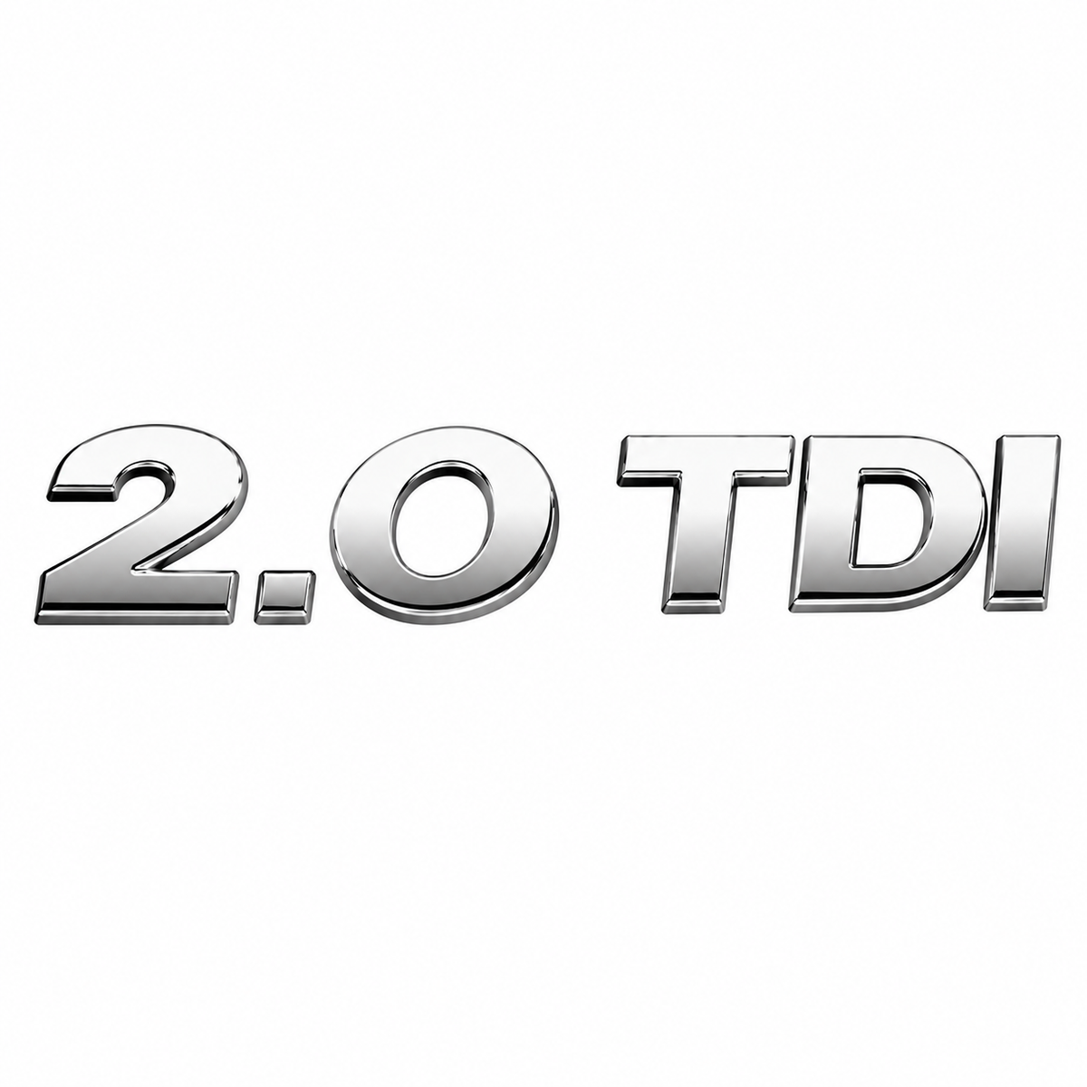 2.0 TDI 2016-2020 Krom Bagaj Yazısı Volkswagen Uyumlu