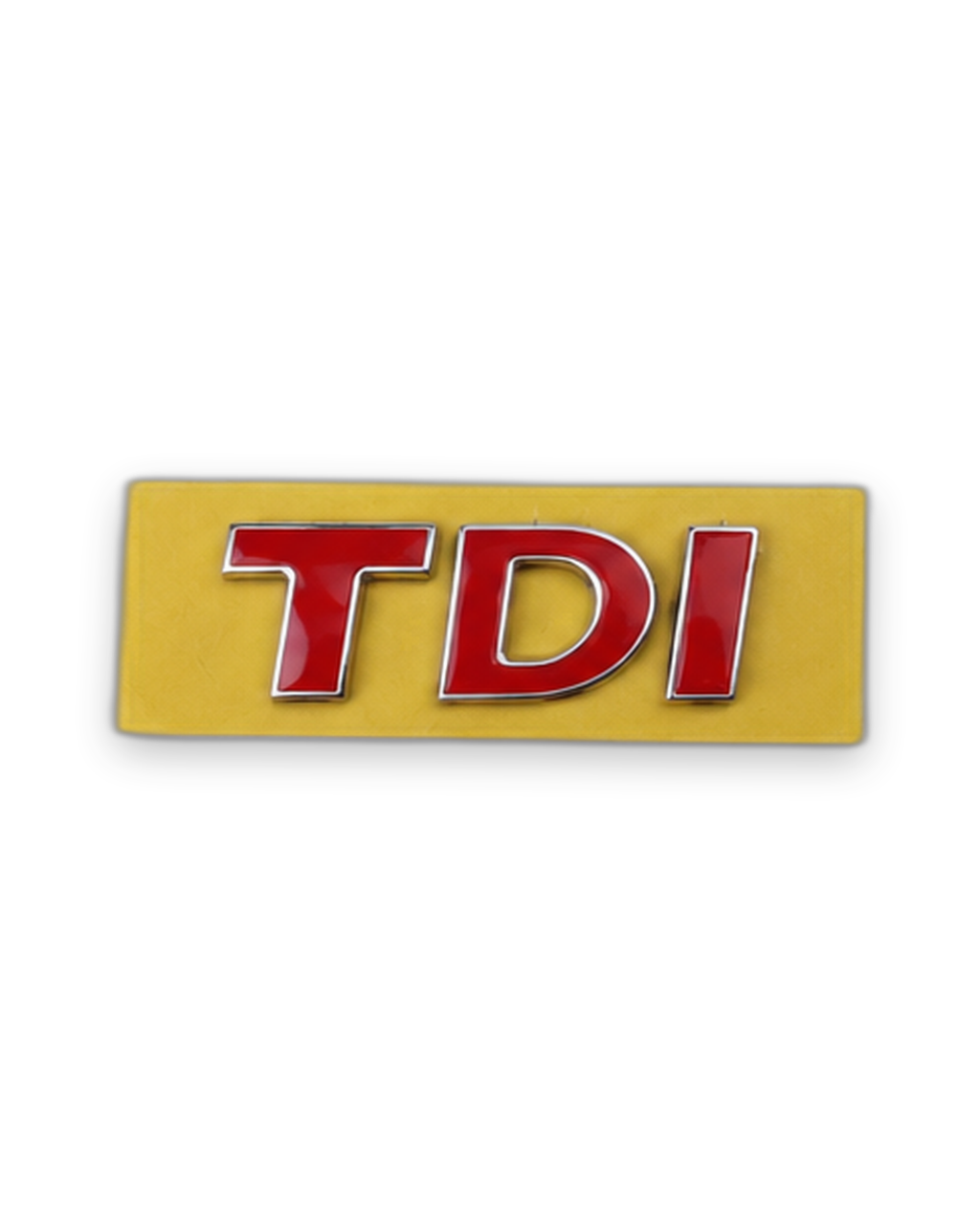 TDI Volkswagen TDI yazısı Kırmızı Bagaj Yazısı Volkswagen Uyumlu